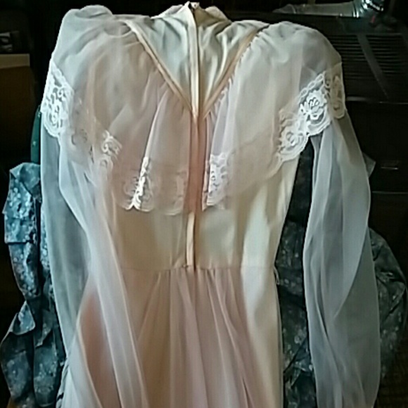 Womens vintage old time dress from early 60 s - Picture 5 of 8
